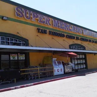 The pretty yellow building