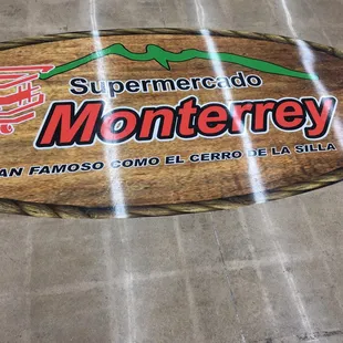 a sign for a grocery store