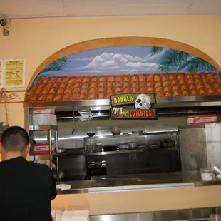 Even zombies get fed here.