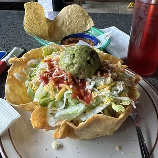 Chicken Tostada