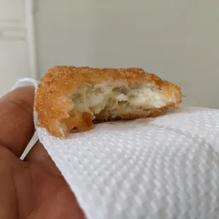 Clam chowder croquette filling