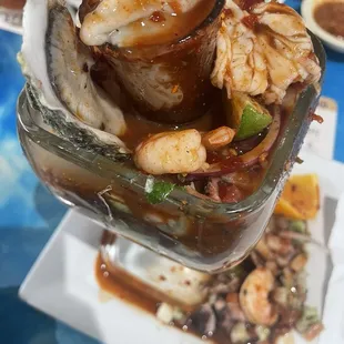 oysters and mussels, food