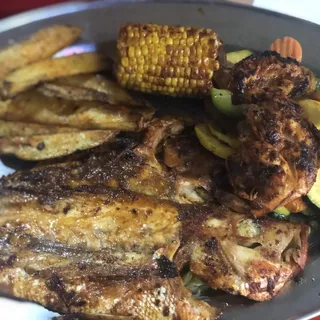 Huachinango con Camarones