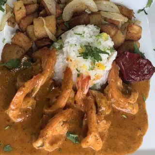 Camarones al Chipotle