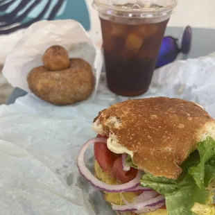 Olive Egg Sandwich
