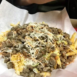 Carne asada fries