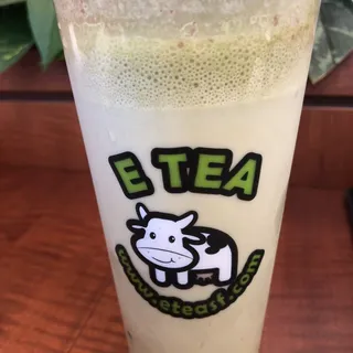 Matcha Milk Tea w/ Boba