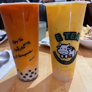Thai Iced Tea w/ Boba