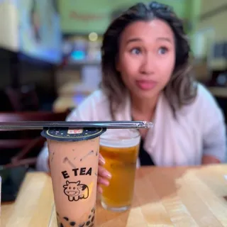 Almond Queen w/ Boba