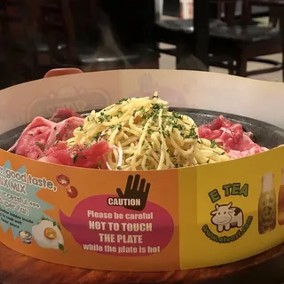 12. Beef & Garlic Pasta