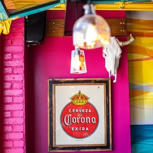 Open-air bar and dining room