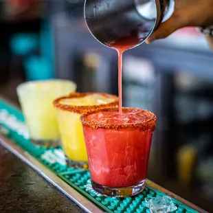 Cocktails and margaritas