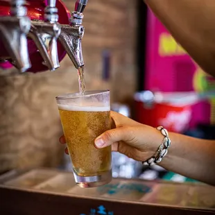 Draft and bottled beer