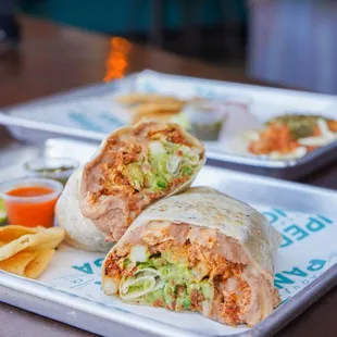 Breakfast Burritos. Served all day.