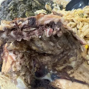 Quarter Chicken w/ Spinach