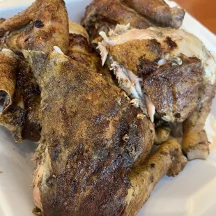 Whole Chicken no sides. Deeelish