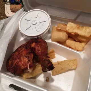 1/2 Chicken White Meat with 2 Sides