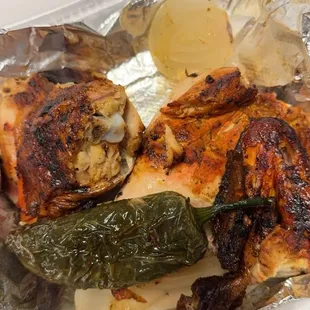 Half Chicken Plate