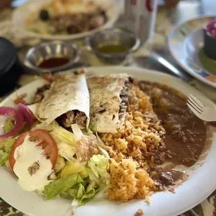 A little scary, but their chicken is too-notch! We are not coming for the ambiance, for sure!