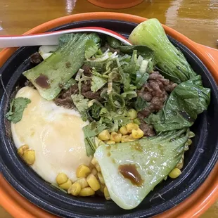 Beef and egg