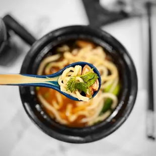 Seafood potato noodle | ig: whaEVAeats