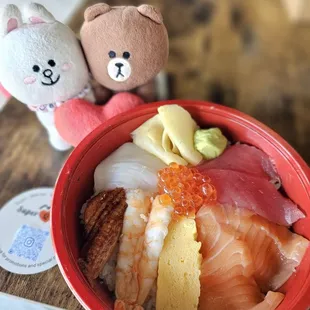 Chirashi Bowl... fresh and colorful!