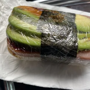 Unagi Avocado Musubi