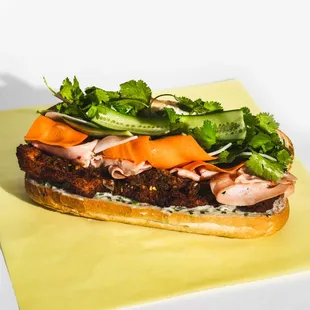 The Midtown Lunch. Part Banh Mi, part NY sub.