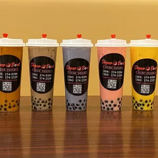 All the flavors in our store