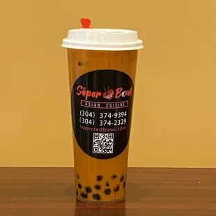 Thai bubble tea