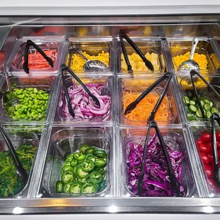 salads, interior