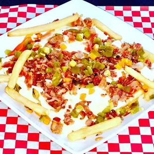 Loaded Fries/ Papas Preparadas