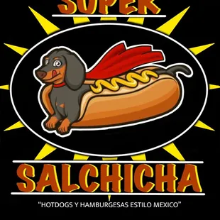 a hot dog with a cape