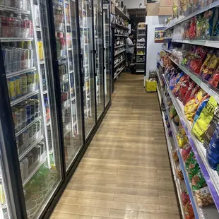 a grocery store aisle