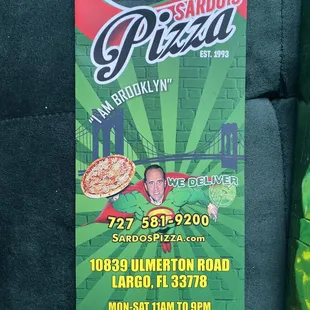 Name , phone number, address of restaurant