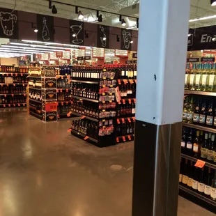 Amazing liquor selection.