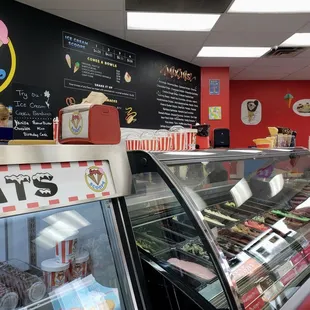 Front Counter at Scoops Centerville