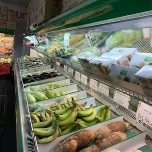 a variety of fruits and vegetables