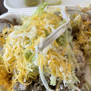 Sopes with wire tie.