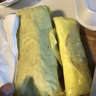 Bean and Cheese Burrito