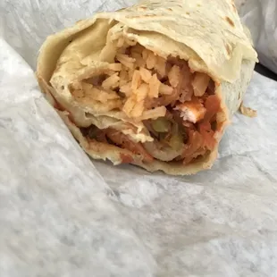 Shrimp Burrito