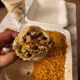 Carne Asada Burrito