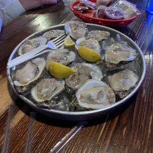 Oysters on the Half Shell
