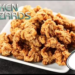 a plate of fried shrimp