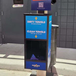 An other box with no clean towels