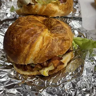 Bacon Egg and Cheese Croissant