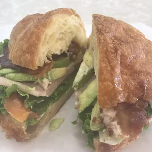 Chicken Bacon Avocado Sandwich