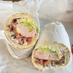 Turkey &amp; Pastrami Sub so good &amp; fresh!!  &amp; owners are so sweet &amp; welcoming