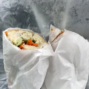 Asian chicken Sub.. yummy!!