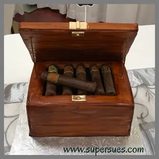 Cigar anyone?...no?  Ok well how about some cake then?